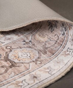 Tapis extérieur vintage ovale - Valenca Fino gris clair/beige Tapis extérieur vintage ovale - Valenca Fino gris clair/beige