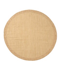 Tapis extérieur rond - Coastal beige - overzicht
