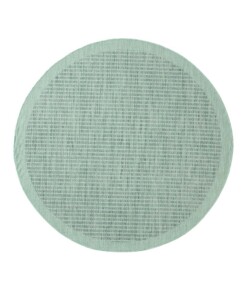 Tapis extérieur rond - Coastal bleu - overzicht
