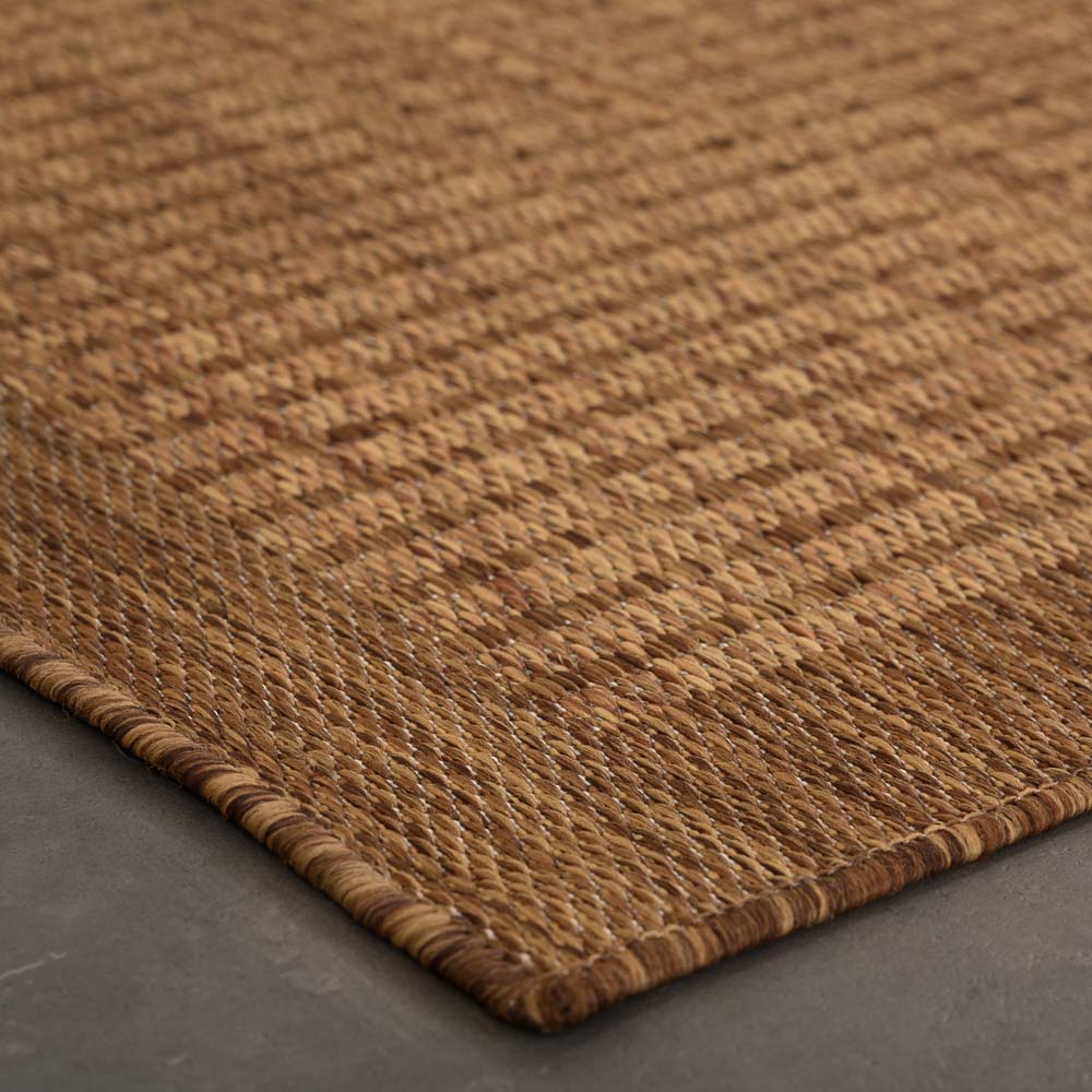 Tapis extérieur balcon - Coastal marron - close up Tapis extérieur balcon - Coastal marron - close up