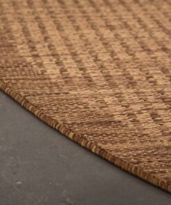 Tapis extérieur rond - Coastal marron - close up, thumbnail Tapis extérieur rond - Coastal marron - close up, thumbnail