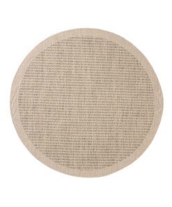 Tapis extérieur rond - Coastal gris - overzicht