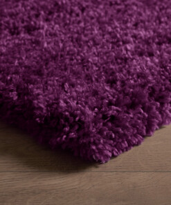 Tapis poils longs - Cozy Shaggy - violet - close up, thumbnail Tapis poils longs - Cozy Shaggy - violet - close up, thumbnail