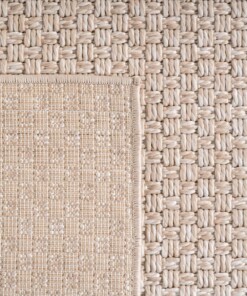 Tapis de balcon aspect jute - Alvra Base beige - close up, thumbnail Tapis de balcon aspect jute - Alvra Base beige - close up, thumbnail