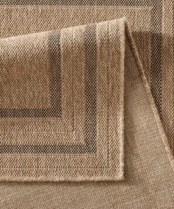 Tapis extérieur jute​ - Elara beige/anthracite