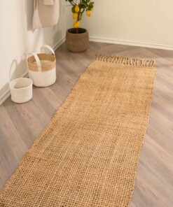 Tapis de couloir jute Chunky - Boho & me - naturel - sfeer, thumbnail