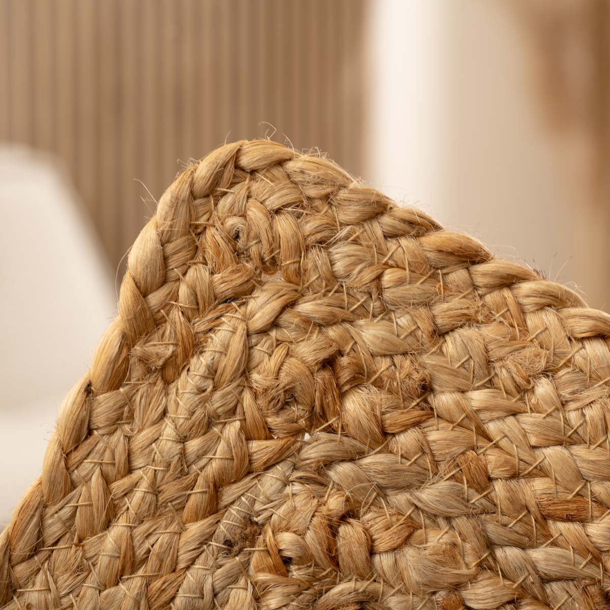 Tapis Carré en jute Boho & me - naturel Tapis Carré en jute Boho & me - naturel