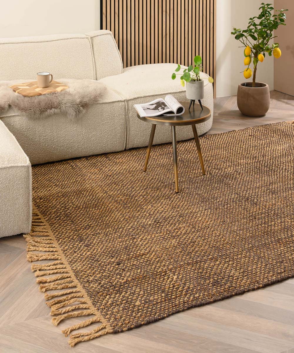 Tapis jute Chunky - Boho & me - marron/naturel - sfeer Tapis jute Chunky - Boho & me - marron/naturel - sfeer