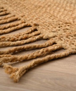 Tapis de couloir jute Chunky - Boho & me - naturel - close up, thumbnail Tapis de couloir jute Chunky - Boho & me - naturel - close up, thumbnail