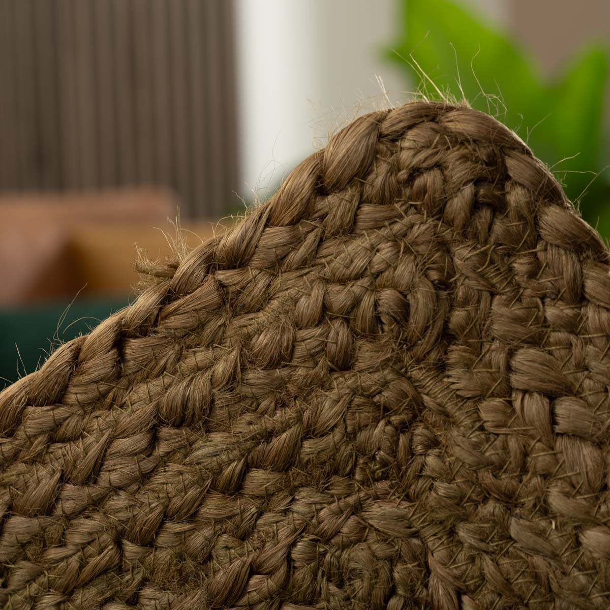 Tapis jute - Pure vert olive Tapis jute - Pure vert olive