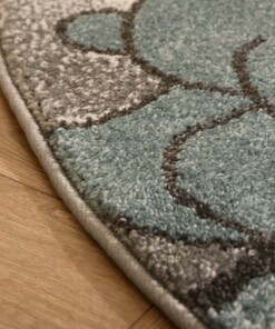 Tapis rond enfant ours - Dreams bleu - close up, thumbnail Tapis rond enfant ours - Dreams bleu - close up, thumbnail