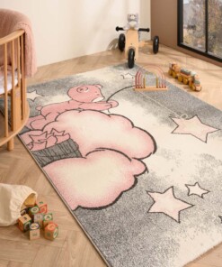 Tapis enfant ours - Dreams rose - sfeer, thumbnail