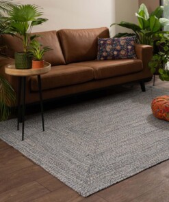 Tapis coton - Joy bleu