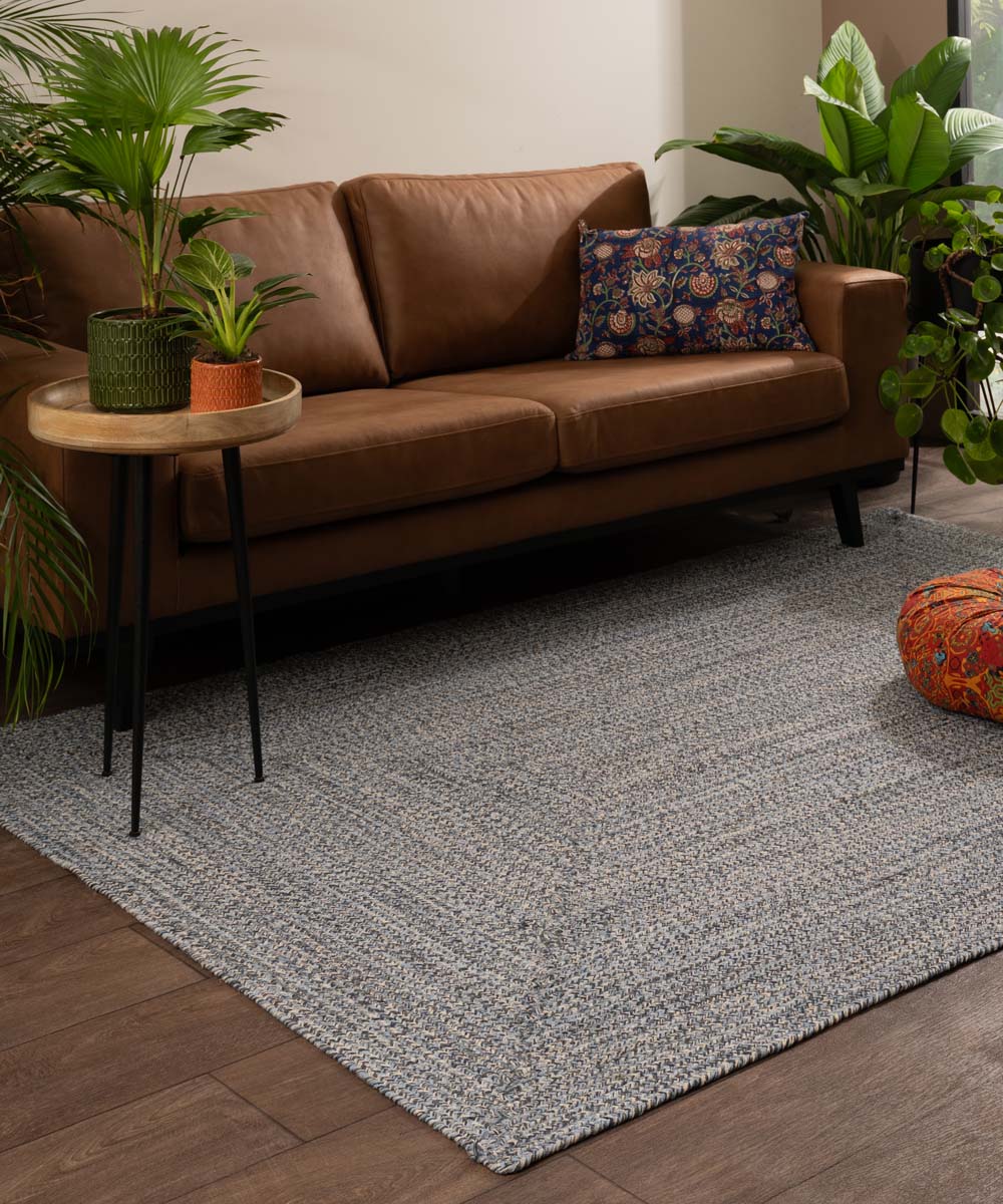 Tapis coton - Joy bleu Tapis coton - Joy bleu