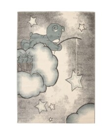 Tapis enfant ours - Dreams bleu - overzicht, thumbnail