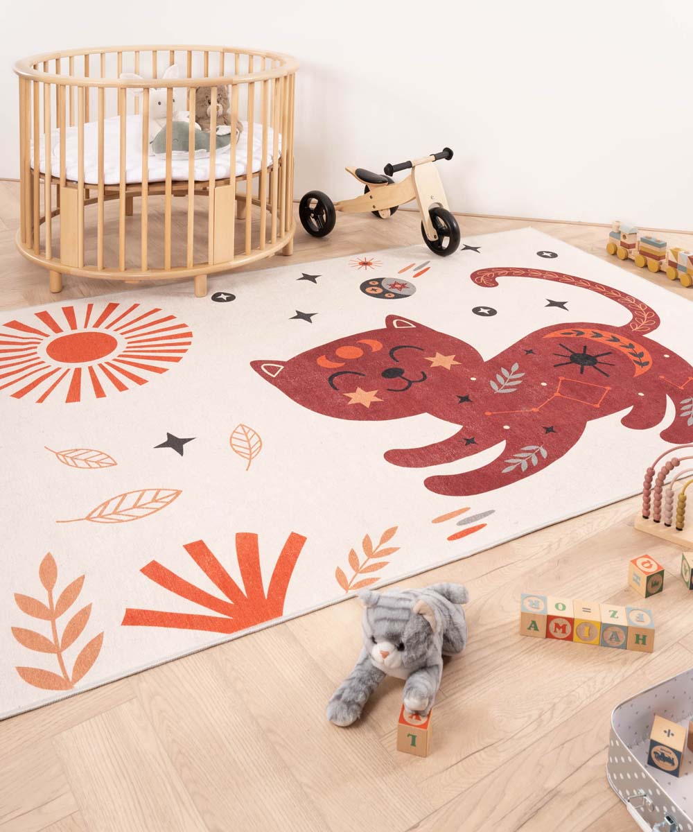 Tapis enfant chat - Happy Dreams multicolore - sfeer Tapis enfant chat - Happy Dreams multicolore - sfeer