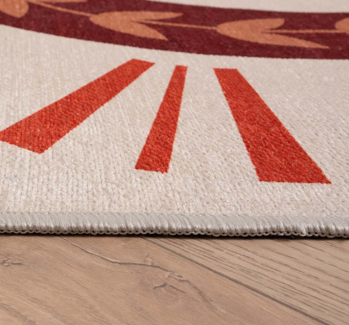 Tapis enfant baleine - Happy Dreams multicolore - close up Tapis enfant baleine - Happy Dreams multicolore - close up