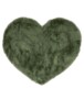 Tapis Coeur moelleux - Fluffy vert olive - overzicht, thumbnail