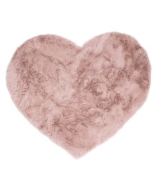 Tapis Coeur moelleux - Fluffy rose - overzicht, thumbnail