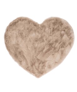 Tapis Coeur moelleux - Fluffy taupe - overzicht