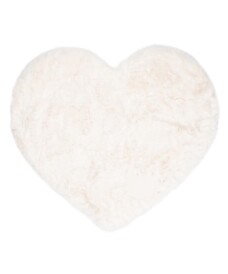 Tapis Coeur moelleux - Fluffy blanc - overzicht, thumbnail