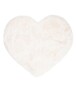 Tapis Coeur moelleux - Fluffy blanc - overzicht, thumbnail