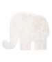 Tapis enfant moelleux Éléphant - Fluffy blanc - overzicht, thumbnail