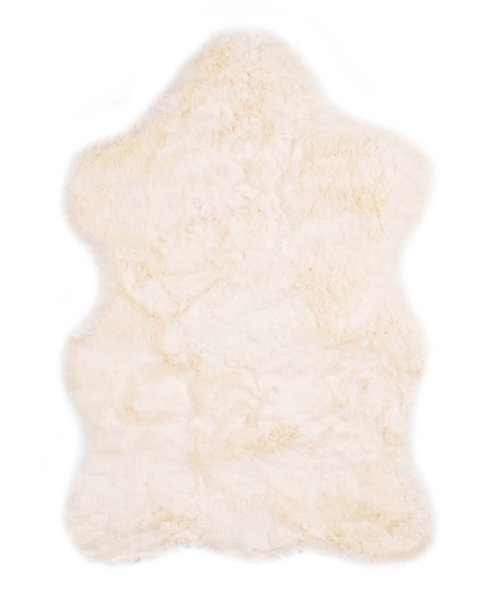 Tapis enfant mouton moelleux - Fluffy Crème - overzicht Tapis enfant mouton moelleux - Fluffy Crème - overzicht