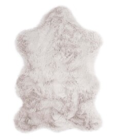 Tapis enfant mouton moelleux - Fluffy gris clair - overzicht, thumbnail