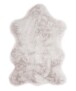 Tapis enfant mouton moelleux - Fluffy gris clair - overzicht, thumbnail