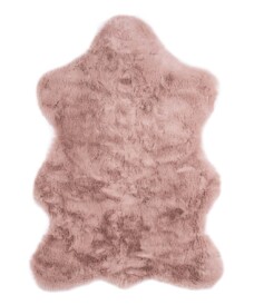 Tapis enfant mouton moelleux - Fluffy rose - overzicht, thumbnail