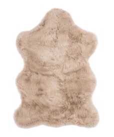 Tapis enfant mouton moelleux - Fluffy taupe - overzicht, thumbnail