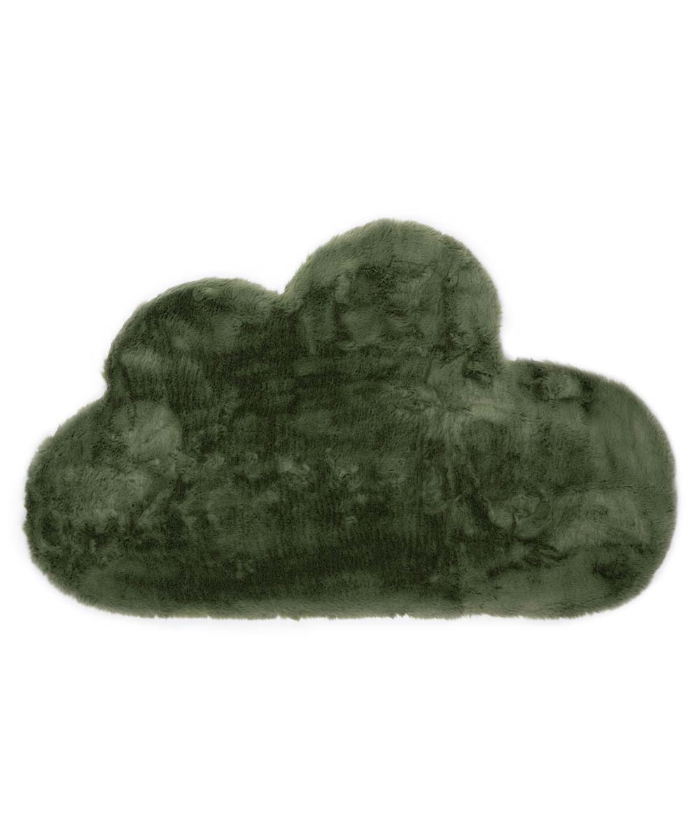 Tapis nuage moelleux - Fluffy vert olive - overzicht Tapis nuage moelleux - Fluffy vert olive - overzicht