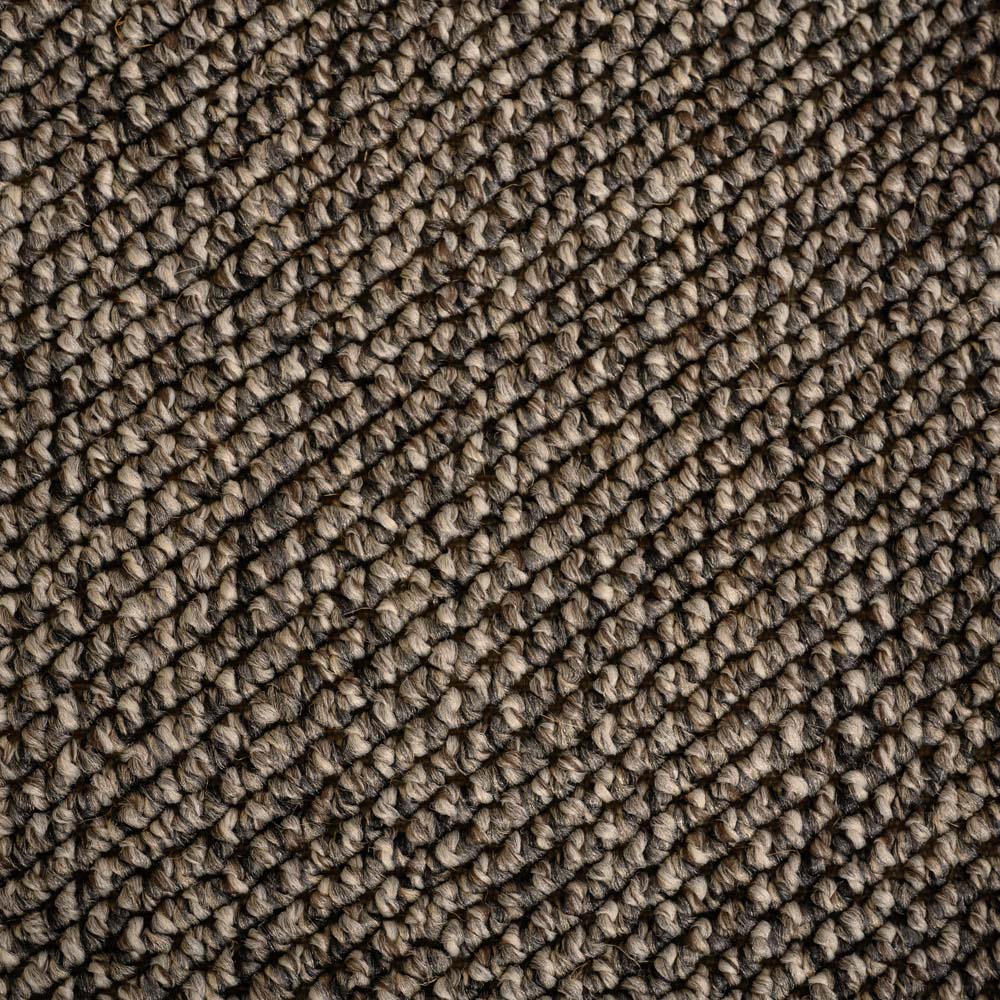 Tapis poil ras - Loom gris - close up Tapis poil ras - Loom gris - close up