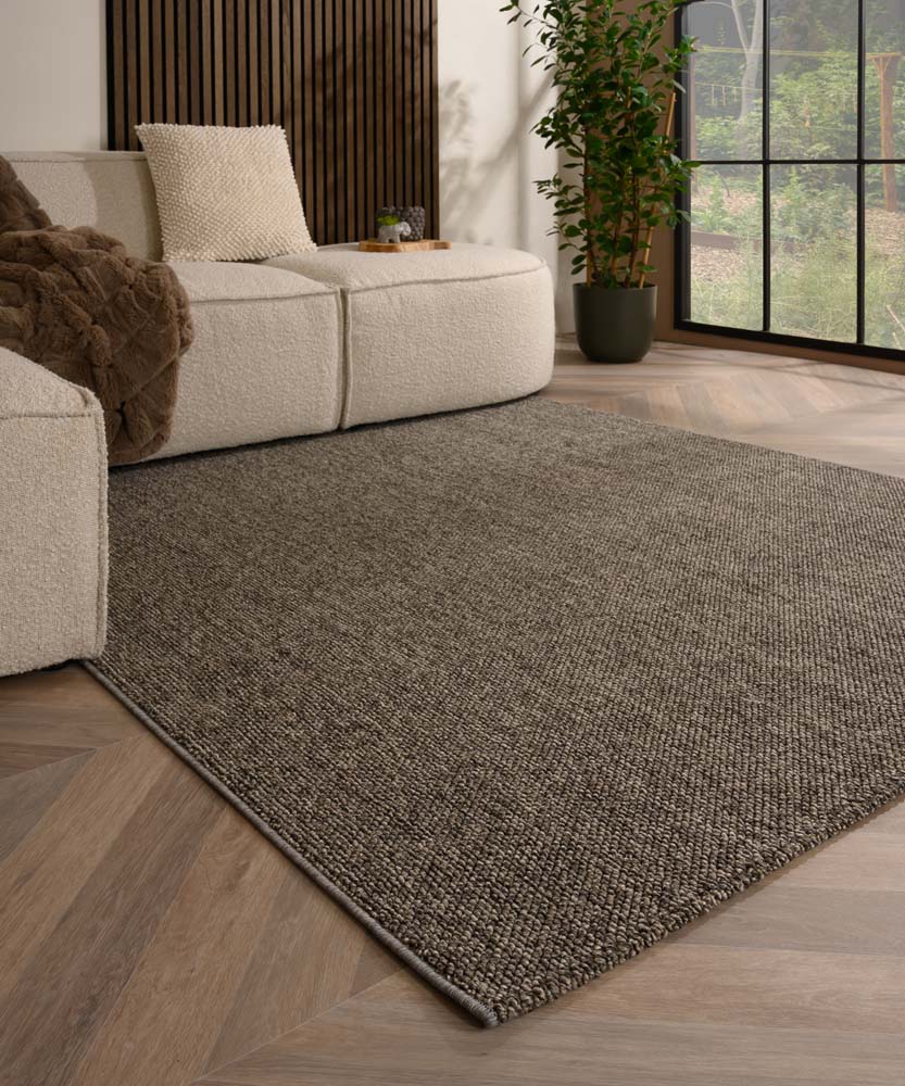Tapis poil ras - Loom gris - sfeer Tapis poil ras - Loom gris - sfeer