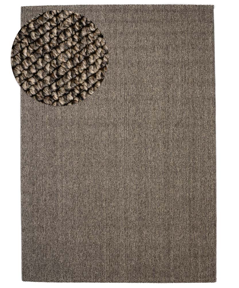Tapis poil ras - Loom gris - overzicht Tapis poil ras - Loom gris - overzicht
