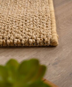 Tapis poil ras - Loom beige - close up, thumbnail Tapis poil ras - Loom beige - close up, thumbnail