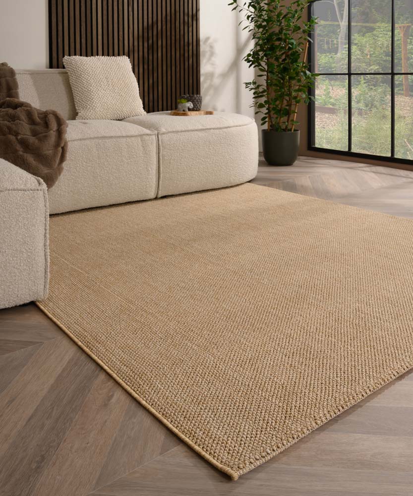 Tapis poil ras - Loom beige - sfeer Tapis poil ras - Loom beige - sfeer