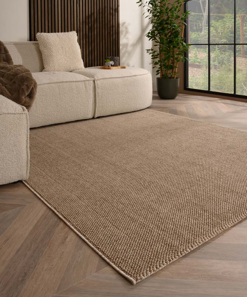 Tapis de couloir poil ras - Loom marron - sfeer Tapis de couloir poil ras - Loom marron - sfeer