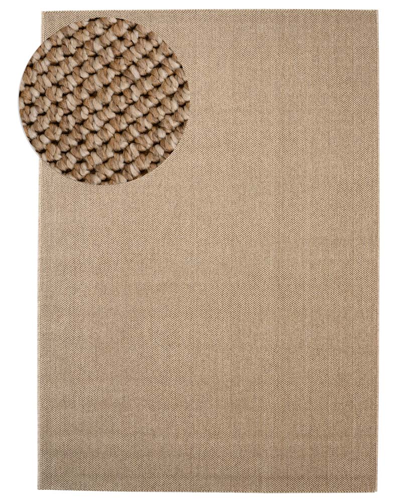 Tapis de couloir poil ras - Loom marron - overzicht Tapis de couloir poil ras - Loom marron - overzicht