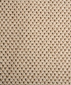 Tapis poil ras​ - Loom crème - close up, thumbnail