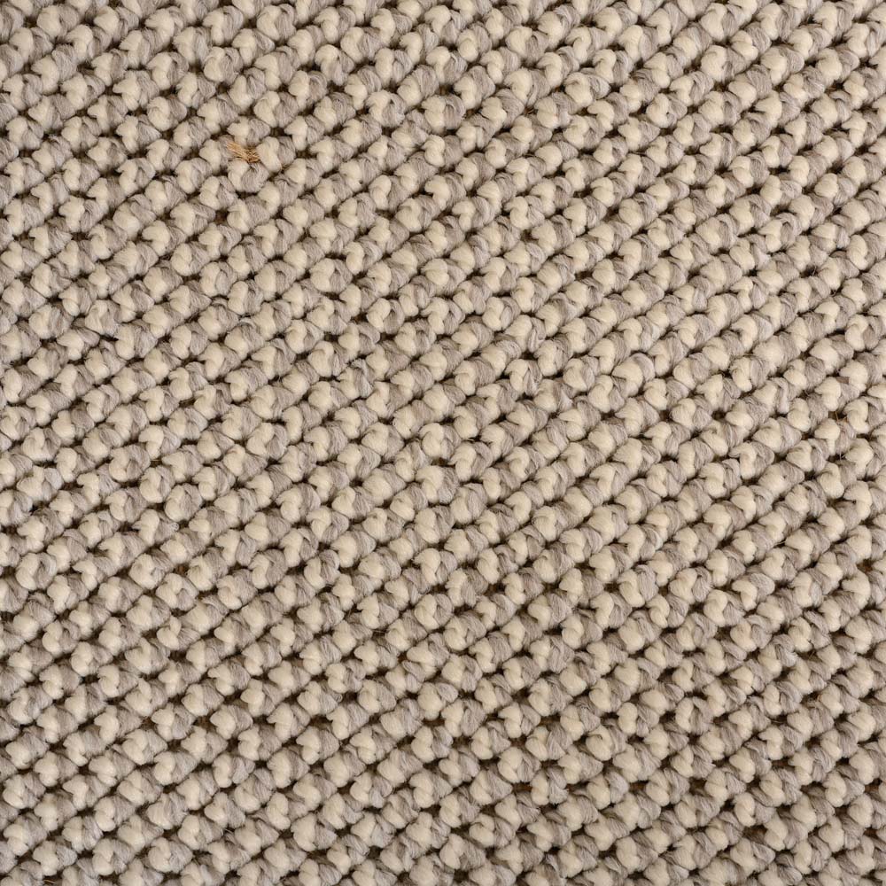 Tapis poil ras - Loom argent - close up Tapis poil ras - Loom argent - close up
