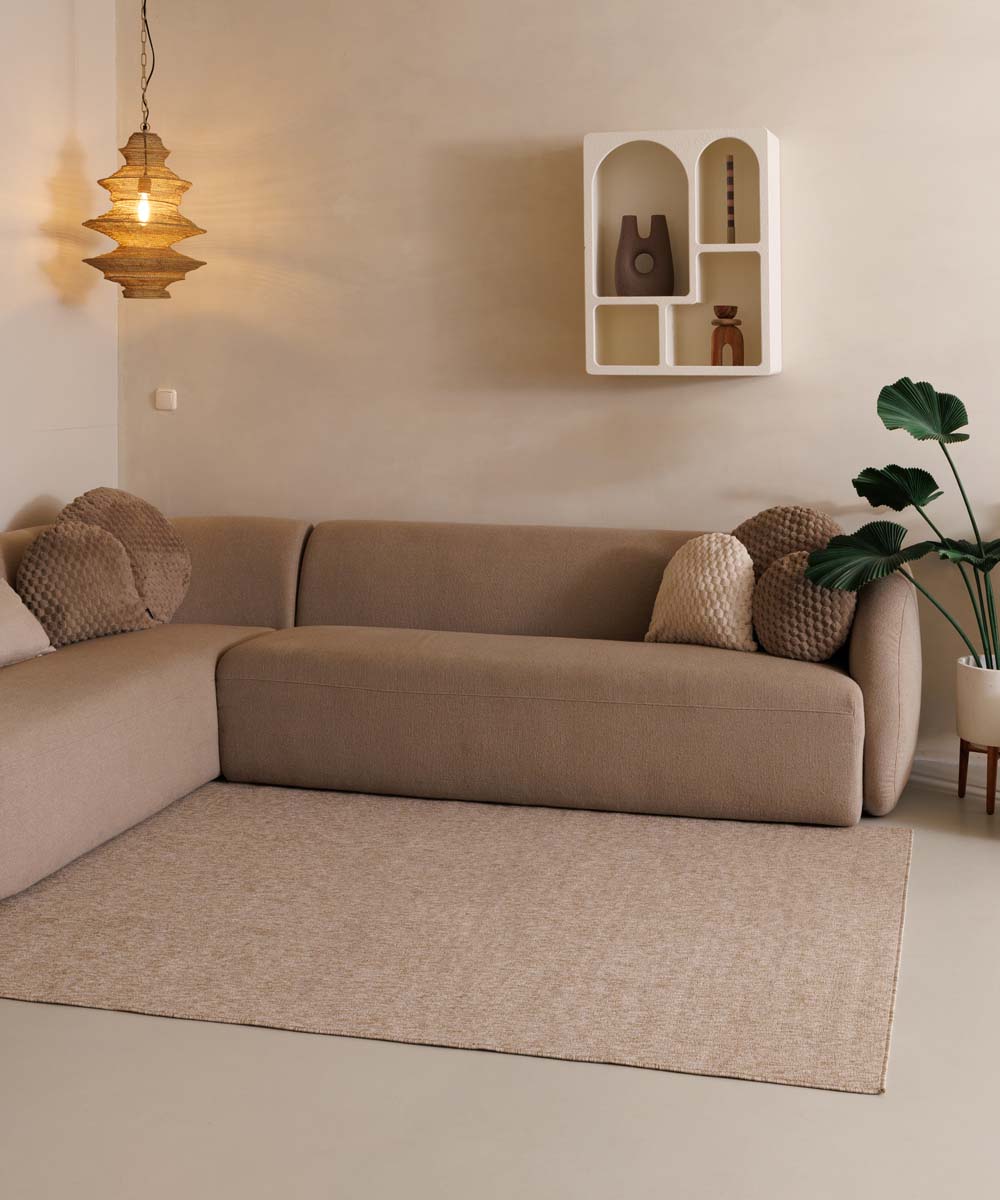 Tapis bouclé Lush - beige - sfeer Tapis bouclé Lush - beige - sfeer