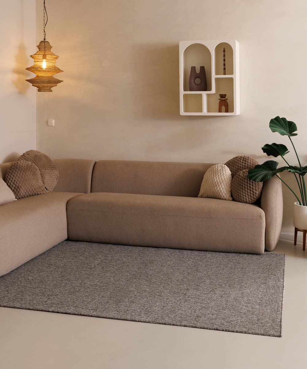 Tapis de couloir bouclé Lush - gris Tapis de couloir bouclé Lush - gris