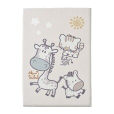 Tapis enfant jungle - Animigo crème/multi - overzicht, thumbnail