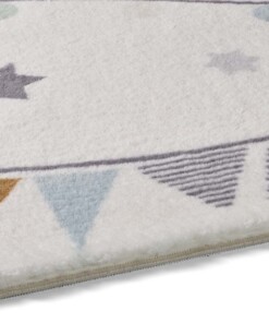 Tapis chambre enfant - Animigo crème/multi - close up, thumbnail Tapis chambre enfant - Animigo crème/multi - close up, thumbnail