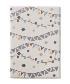 Tapis chambre enfant - Animigo crème/multi - overzicht