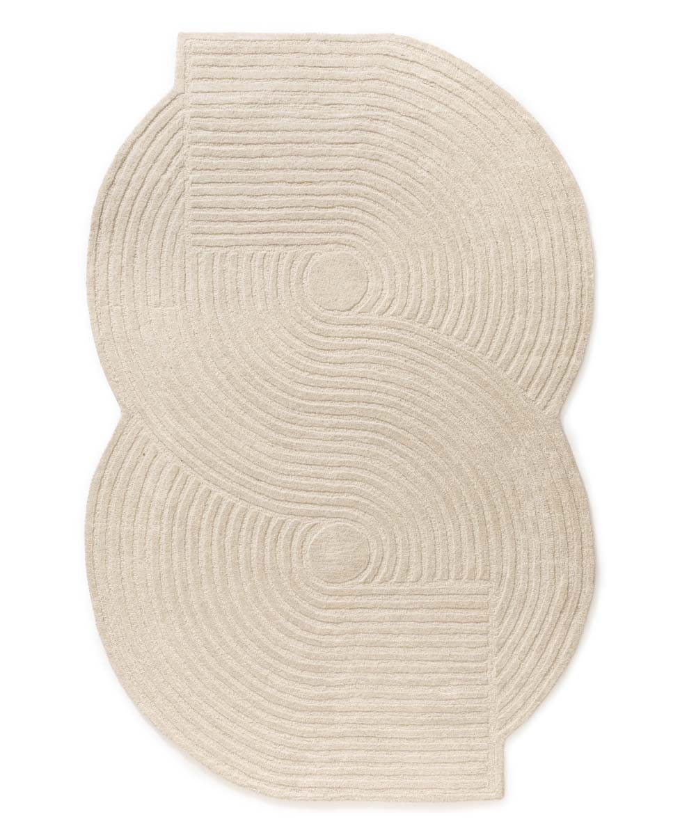 Tapis design organique - Balans Infinity ivoire - overzicht Tapis design organique - Balans Infinity ivoire - overzicht