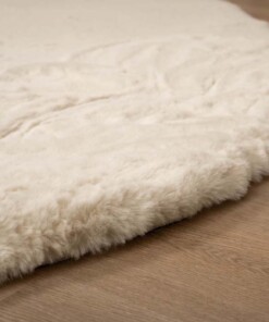 Tapis doux forme organique - Comfy Plus crème - close up, thumbnail Tapis doux forme organique - Comfy Plus crème - close up, thumbnail