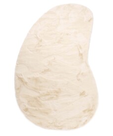 Tapis doux forme organique - Comfy Plus crème - overzicht, thumbnail